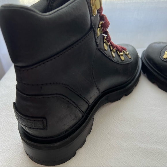 Sorel WOMEN'S LENNOX™ LACE STKD BOOT in Black Size 8 New - Picture 10 of 10